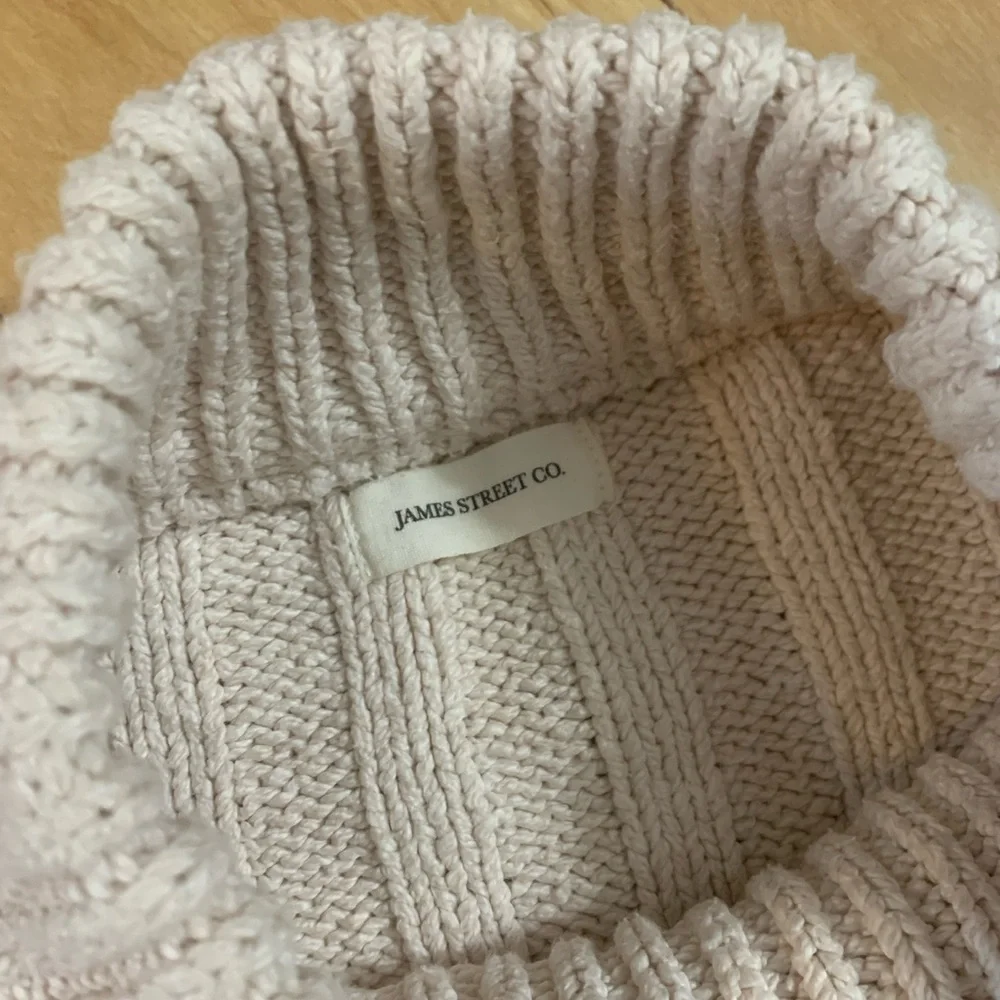 James Street Co Ida Cable Sweater M - Picture 6 of 8